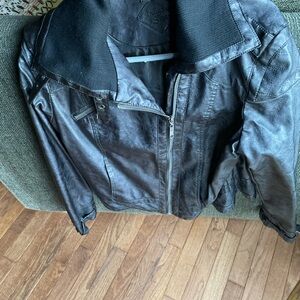 Vintage leather jacket